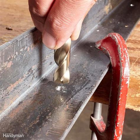 can you drill through sheet metal|how to drill galvanized steel.